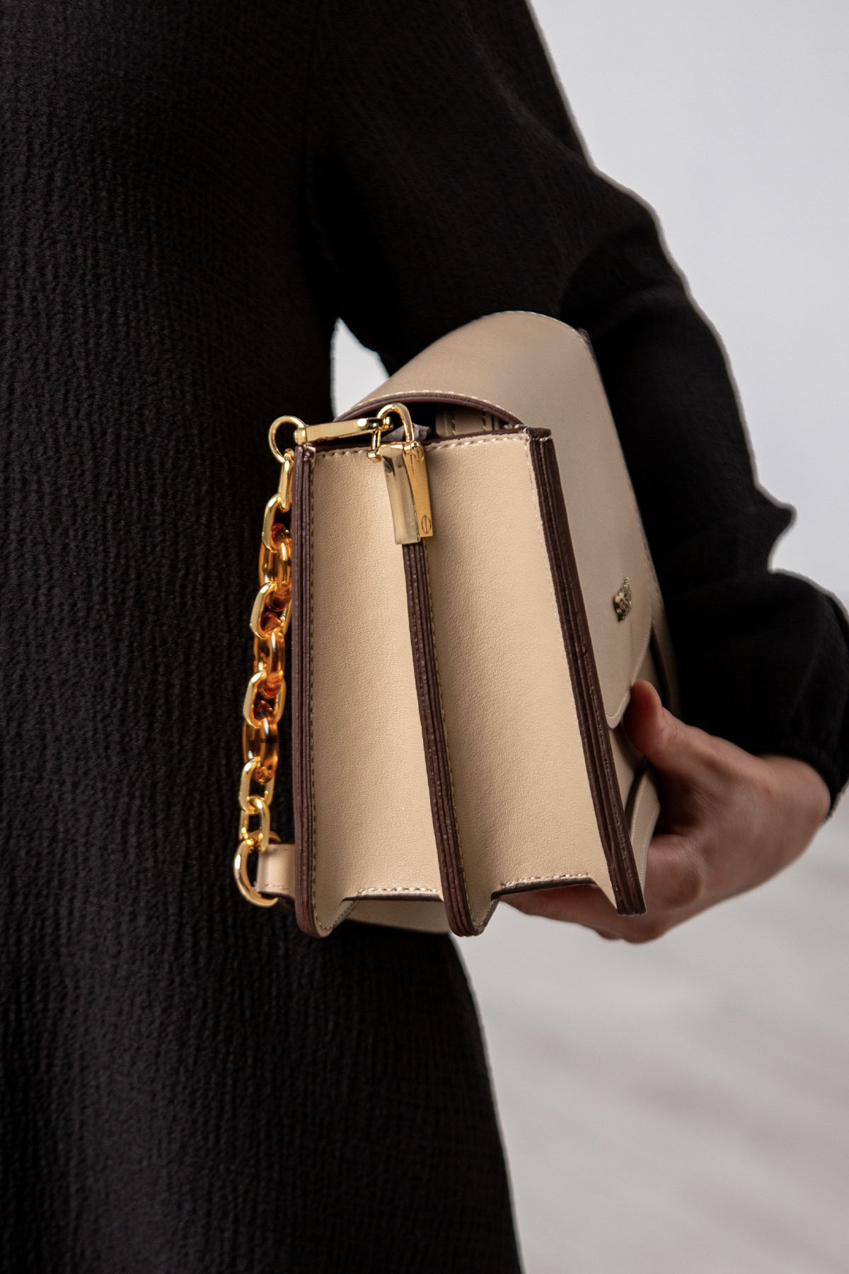 11738 çanta - Bej - 4