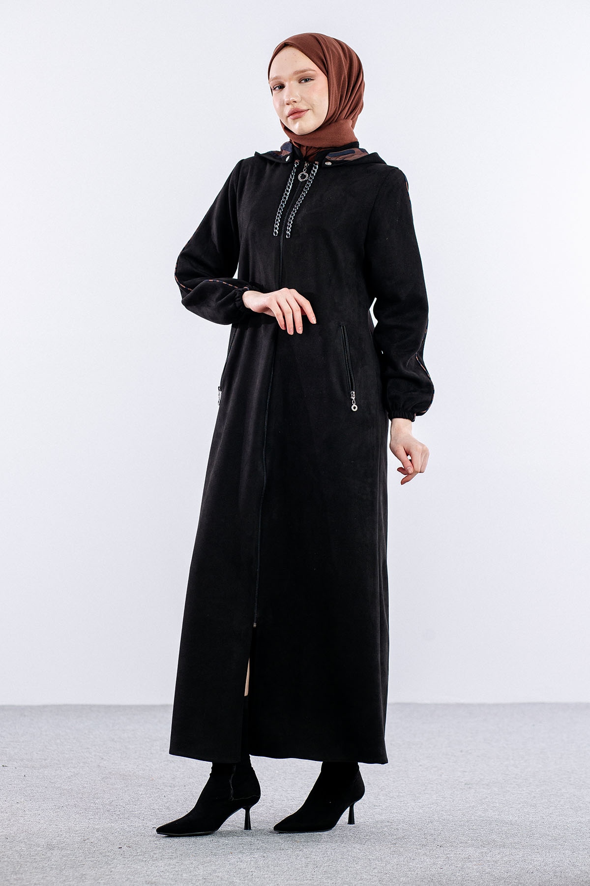 1176 Suet Pardesü 40-50 - Siyah - 3