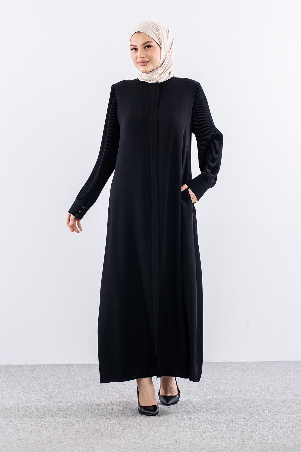 1183 Ferace 44-54 Zeli̇ha - Siyah - 1