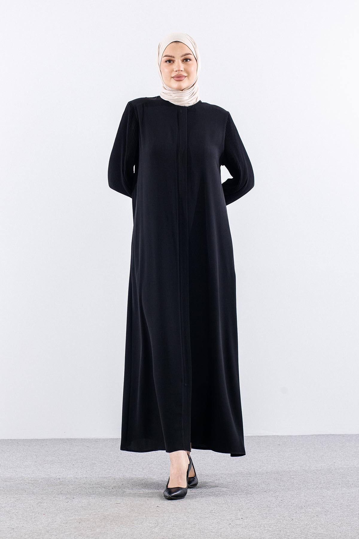 1183 Ferace 44-54 Zeli̇ha - Siyah - 2
