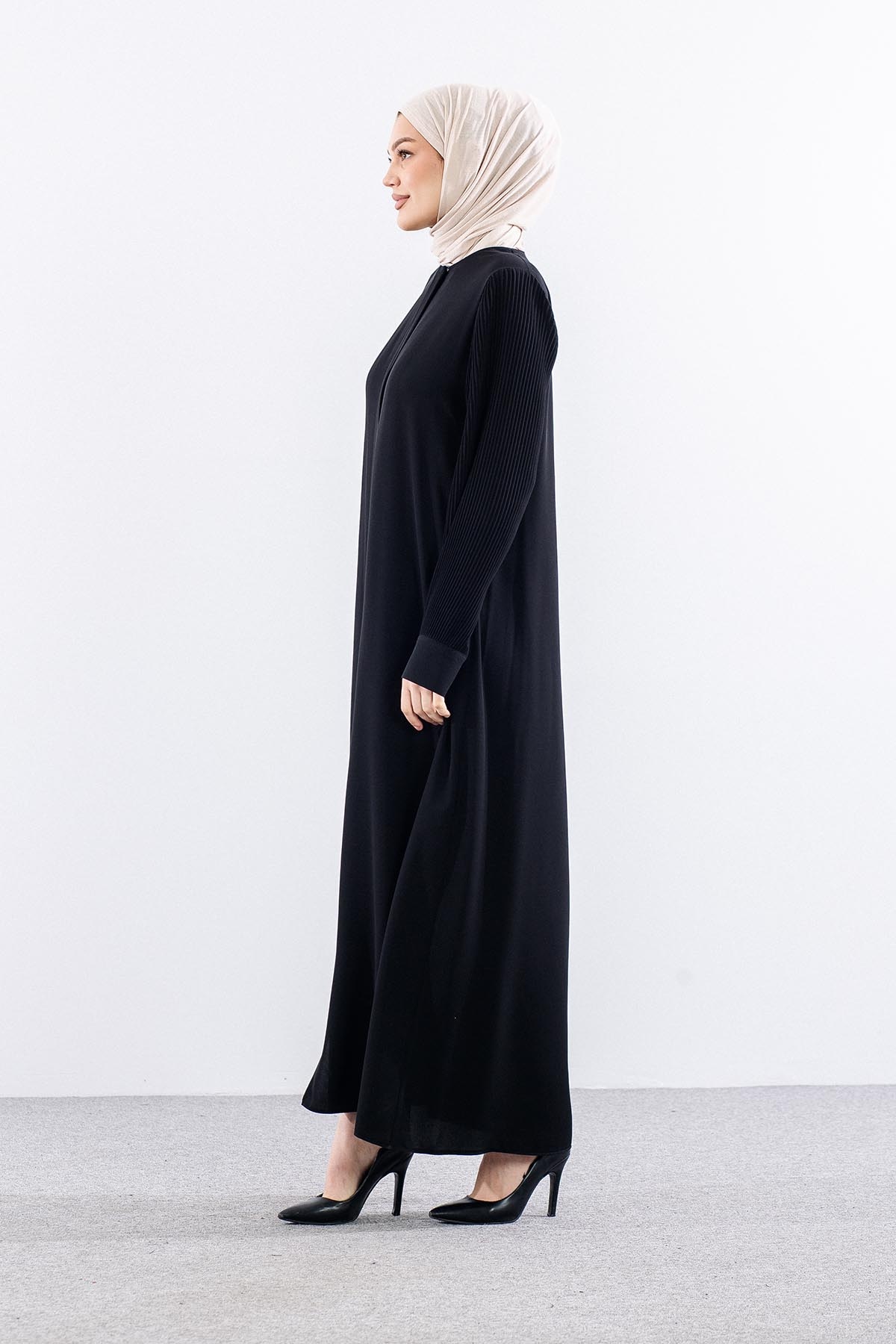 1183 Ferace 44-54 Zeli̇ha - Siyah - 3