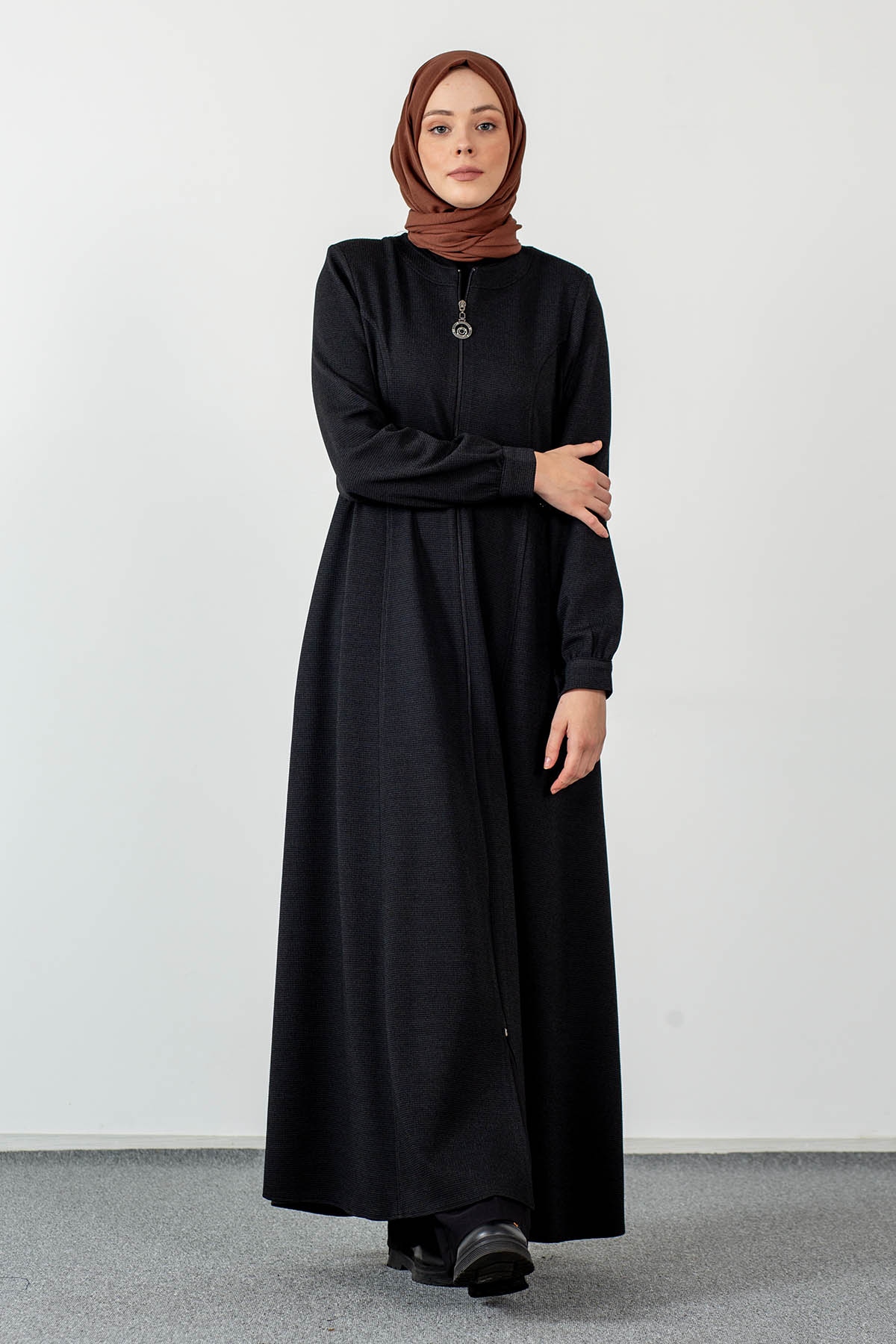 1239 Ferace 42-52 Luna - Siyah - 1