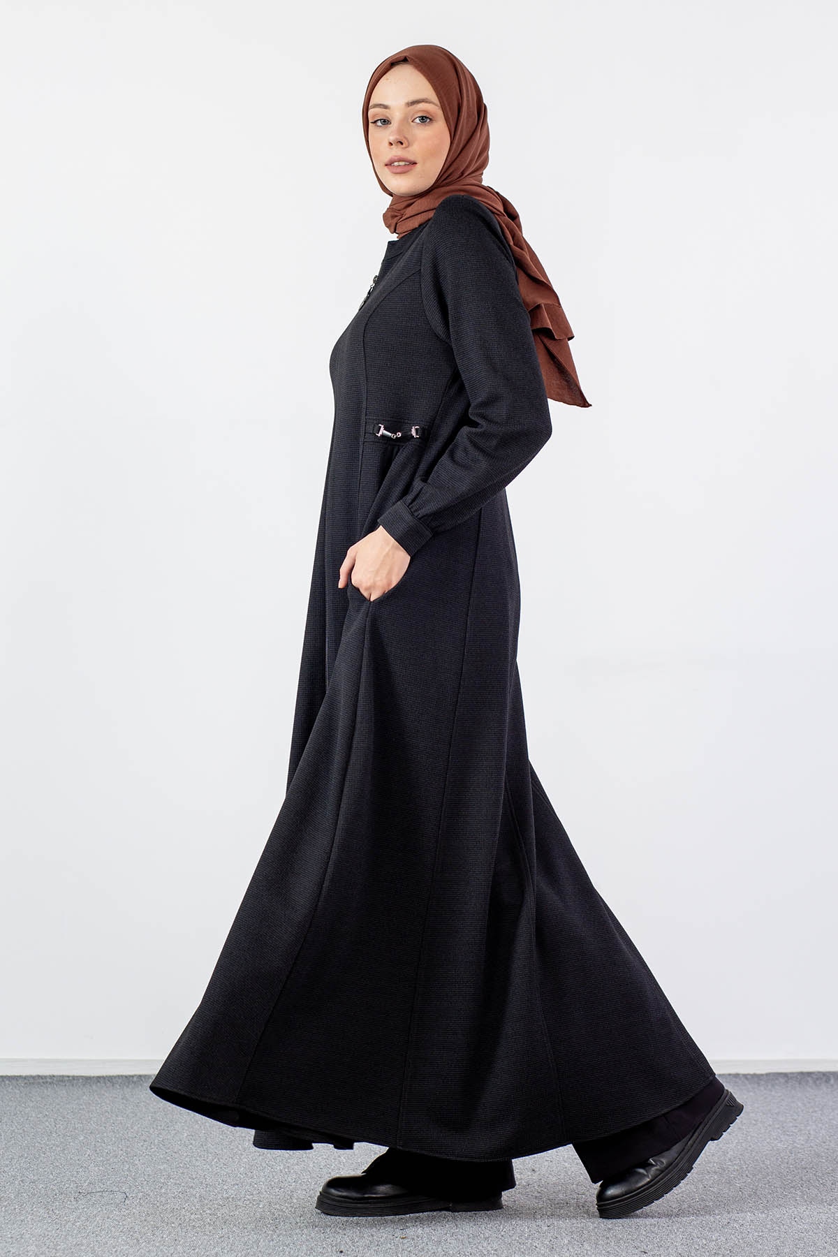 1239 Ferace 42-52 Luna - Siyah - 3