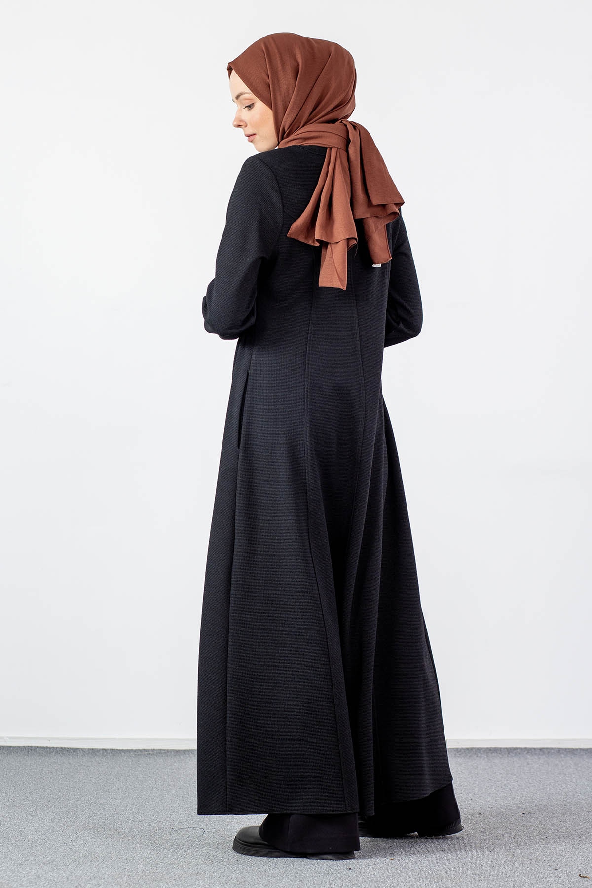 1239 Ferace 42-52 Luna - Siyah - 4