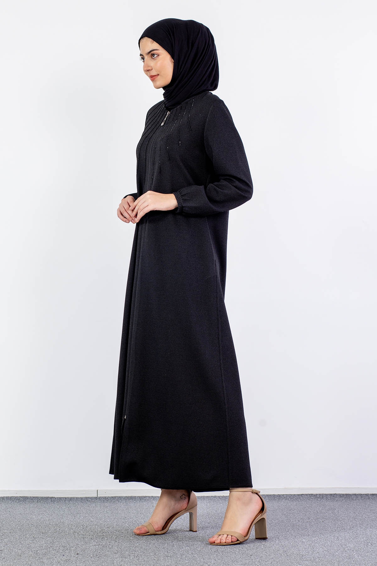 1242 Ferace 44-54 Luna - Siyah - 2