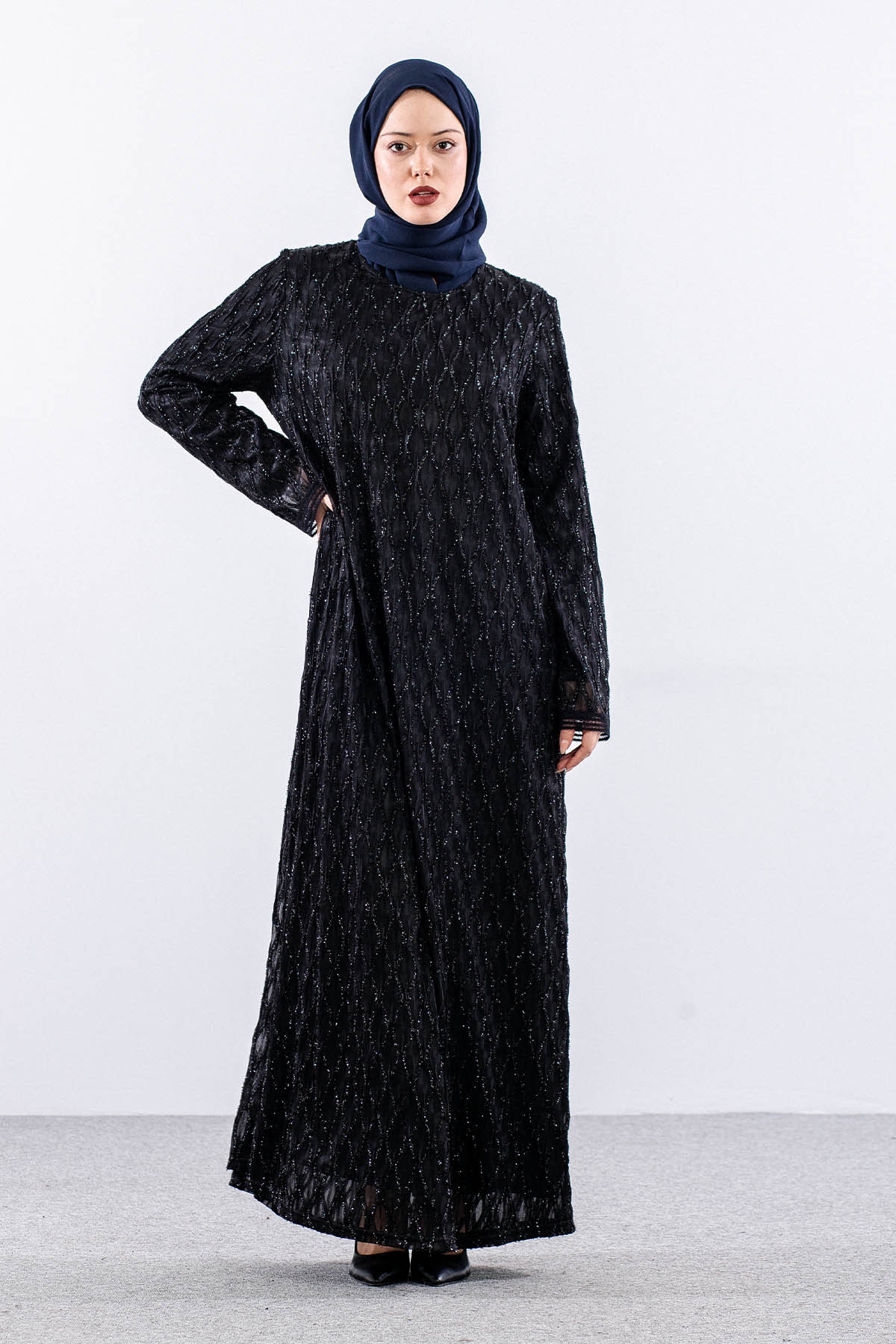 1256 Elbi̇se 4-5-6 Sik Model - Siyah - 2