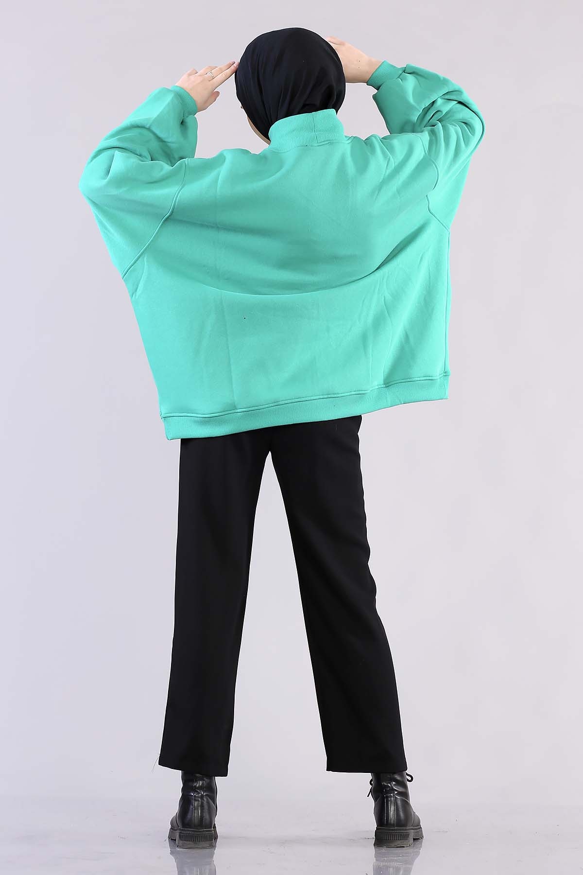 1305 Yarim Balikçi Tunik Tek - Benetton - 5