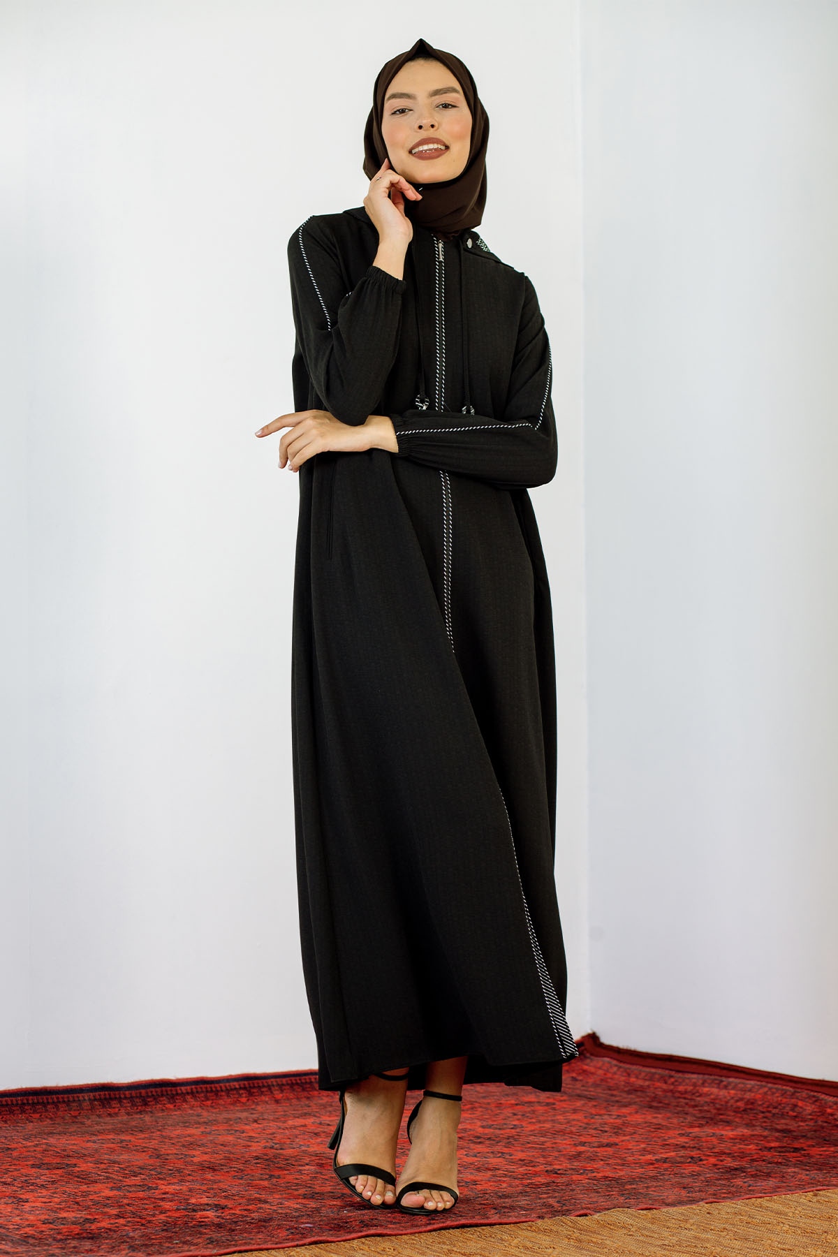 137 Biye Ferace 40-52 - Siyah - 1