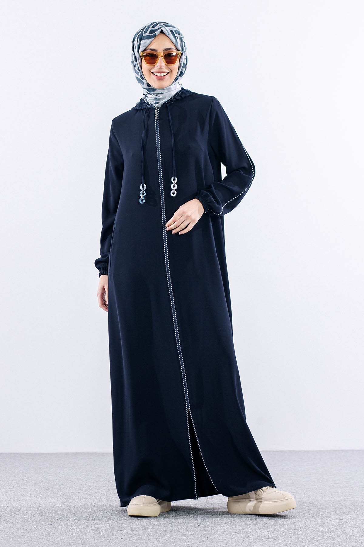 137 Ferace 40-52 Biye - Lacivert - 2