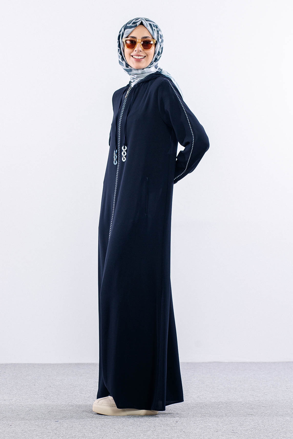 137 Ferace 40-52 Biye - Lacivert - 4