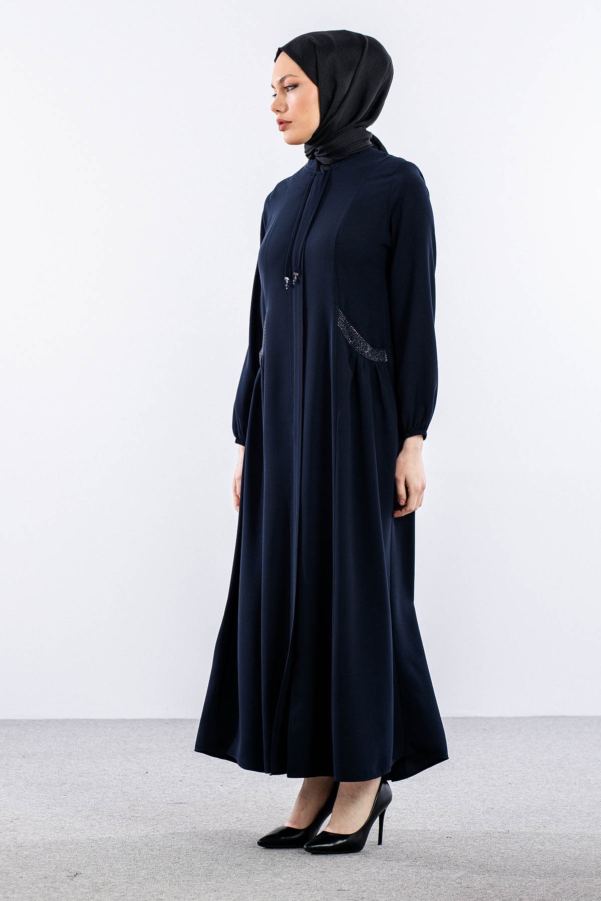 1503 Ruya Panama Ferace 42-52 - Lacivert - 2