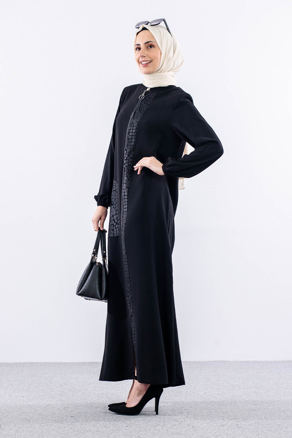 151 Ferace 40-50 Petek - Siyah - 3