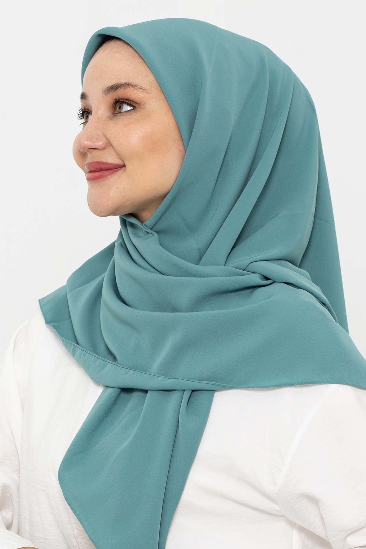 15263 Medine İpeği Eşarp - Mint - 3