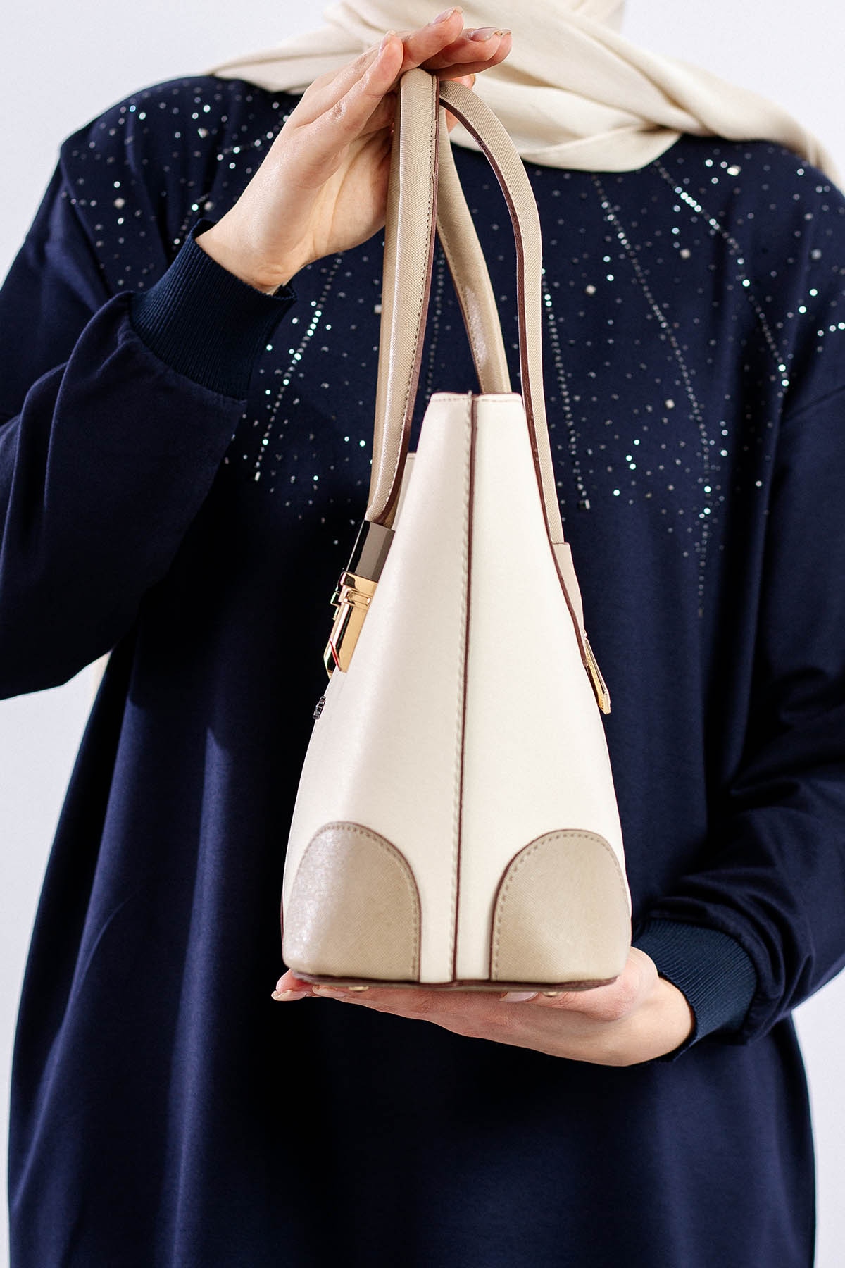 1612 Bayan çanta - Bej - 2