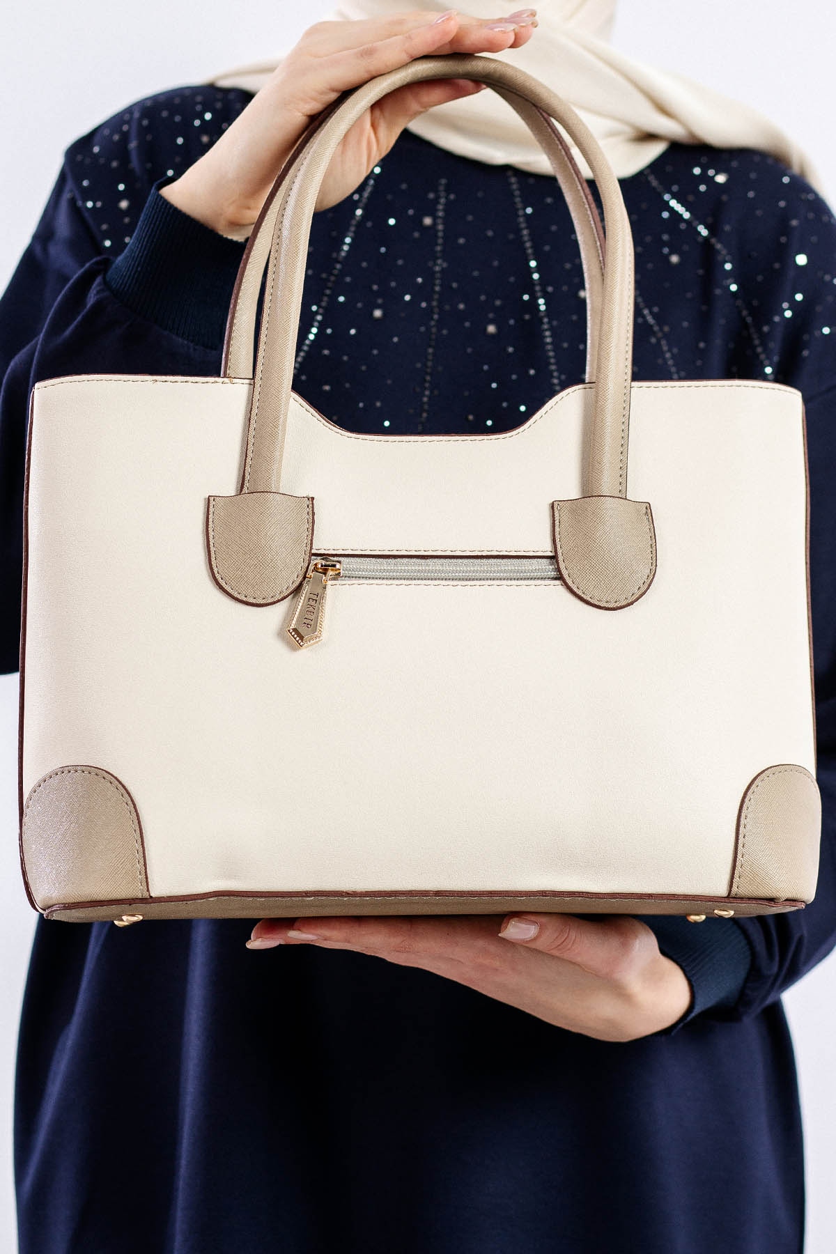 1612 Bayan çanta - Bej - 3