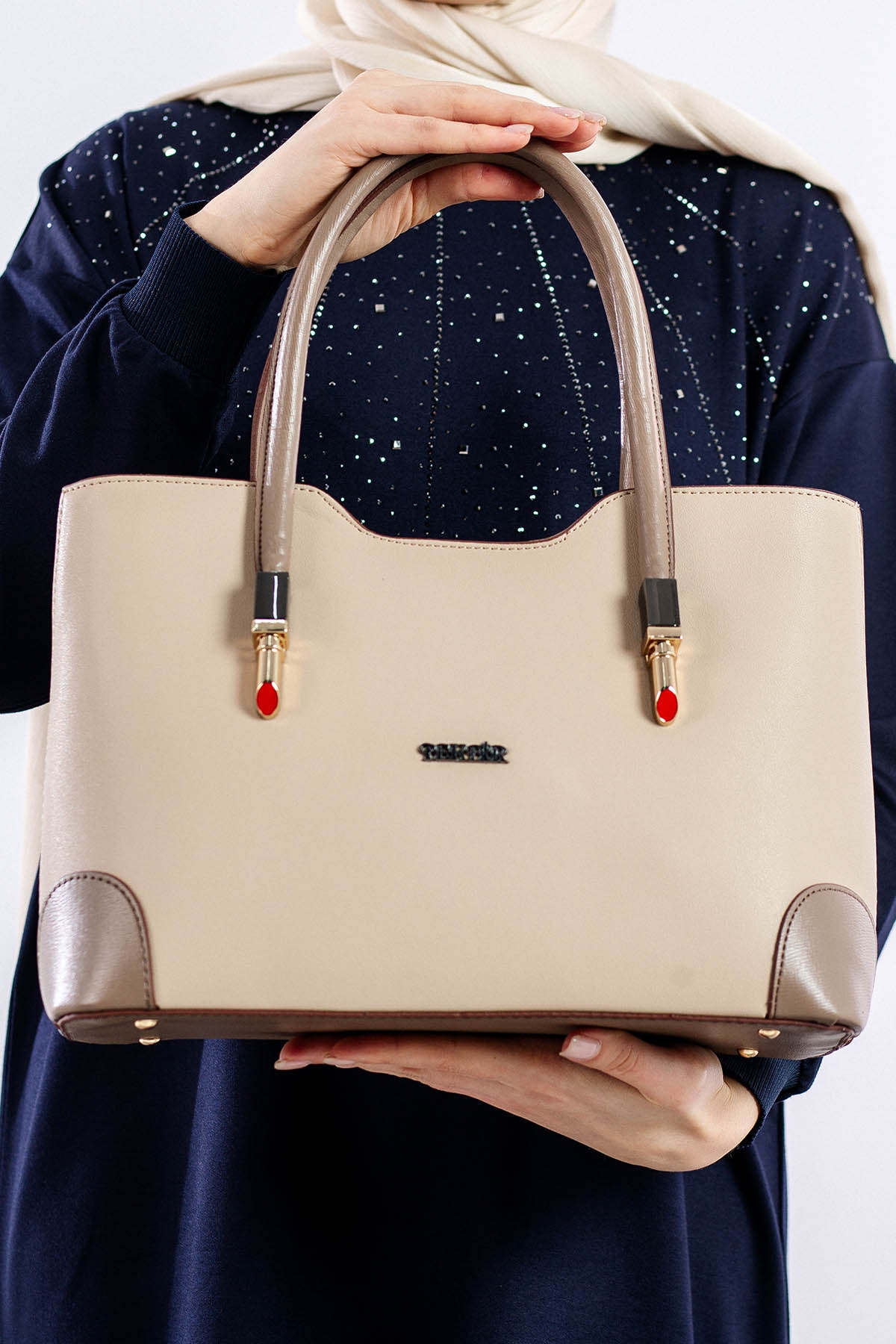 1612 Bayan çanta - K_bej - 1