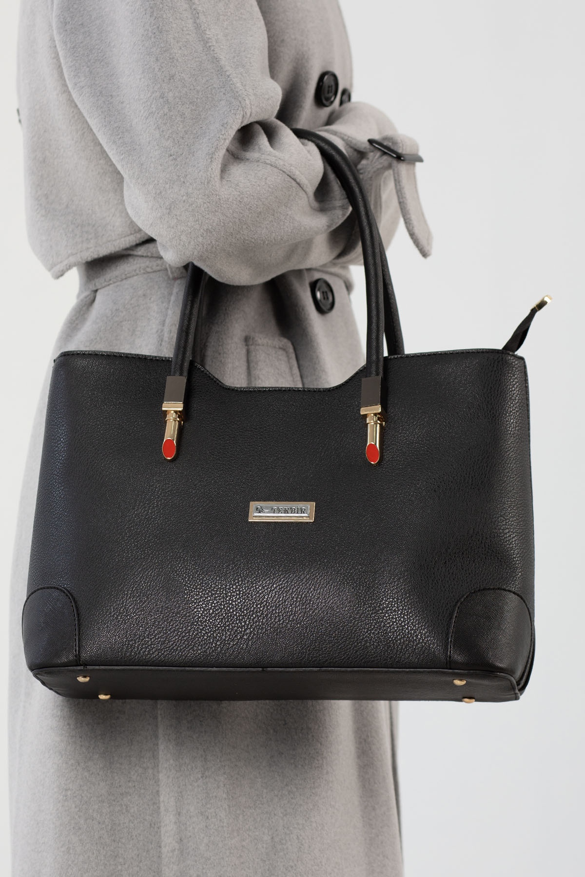 1612 Bayan çanta - Siyah - 2