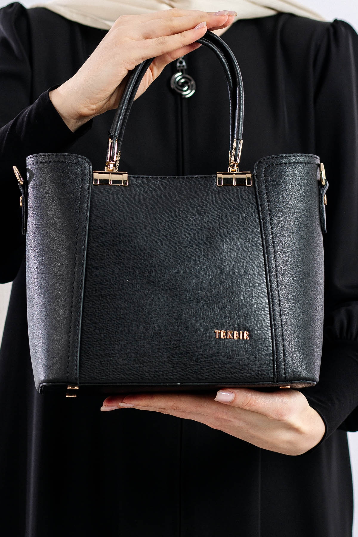 1612 Bayan çanta - Siyah - - 1