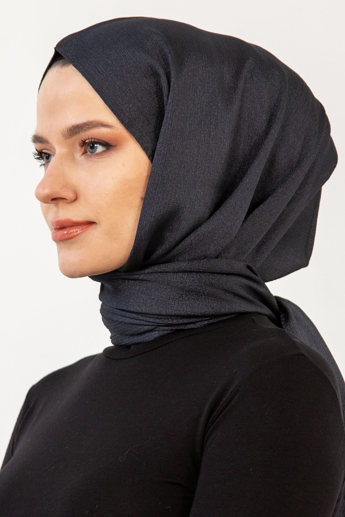 16174 Kristal Yoryo şal - Antrasit - 2