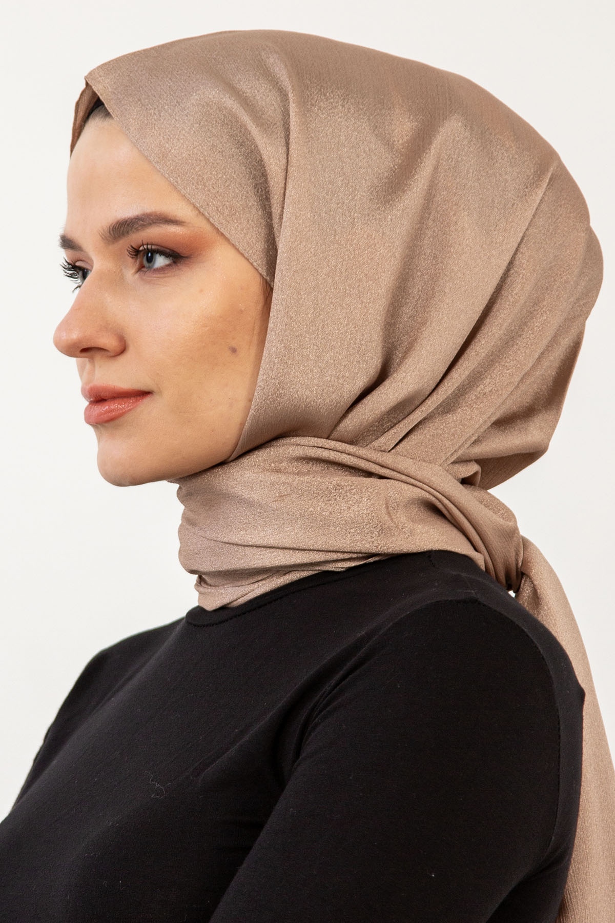 16174 Kristal Yoryo şal - Camel - 2