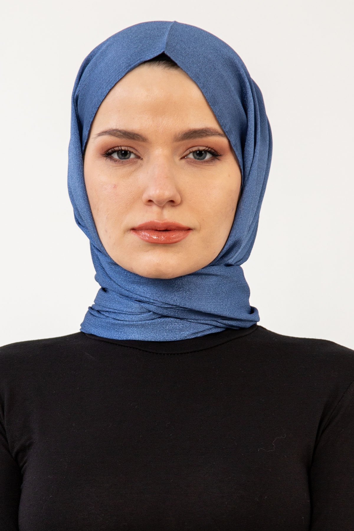 16174 Kristal Yoryo şal - Mavi - 1