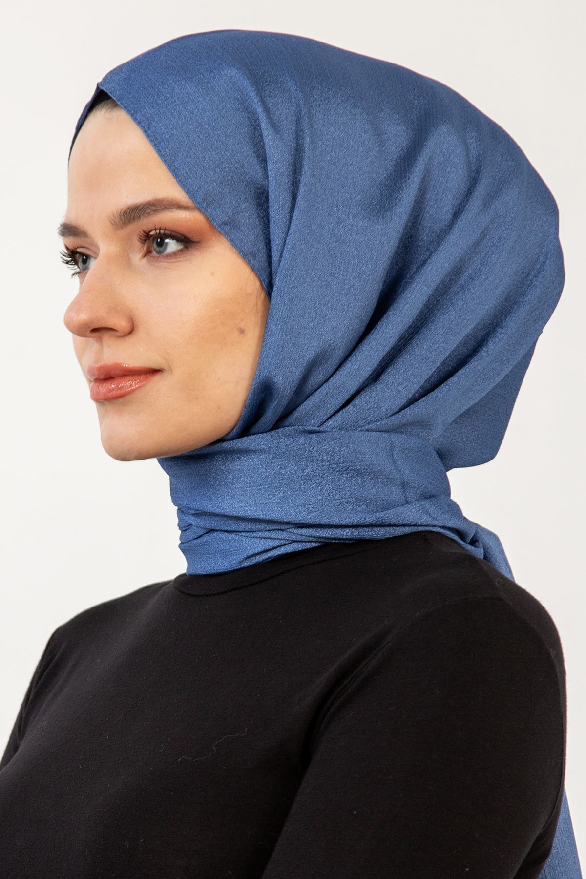 16174 Kristal Yoryo şal - Mavi - 2