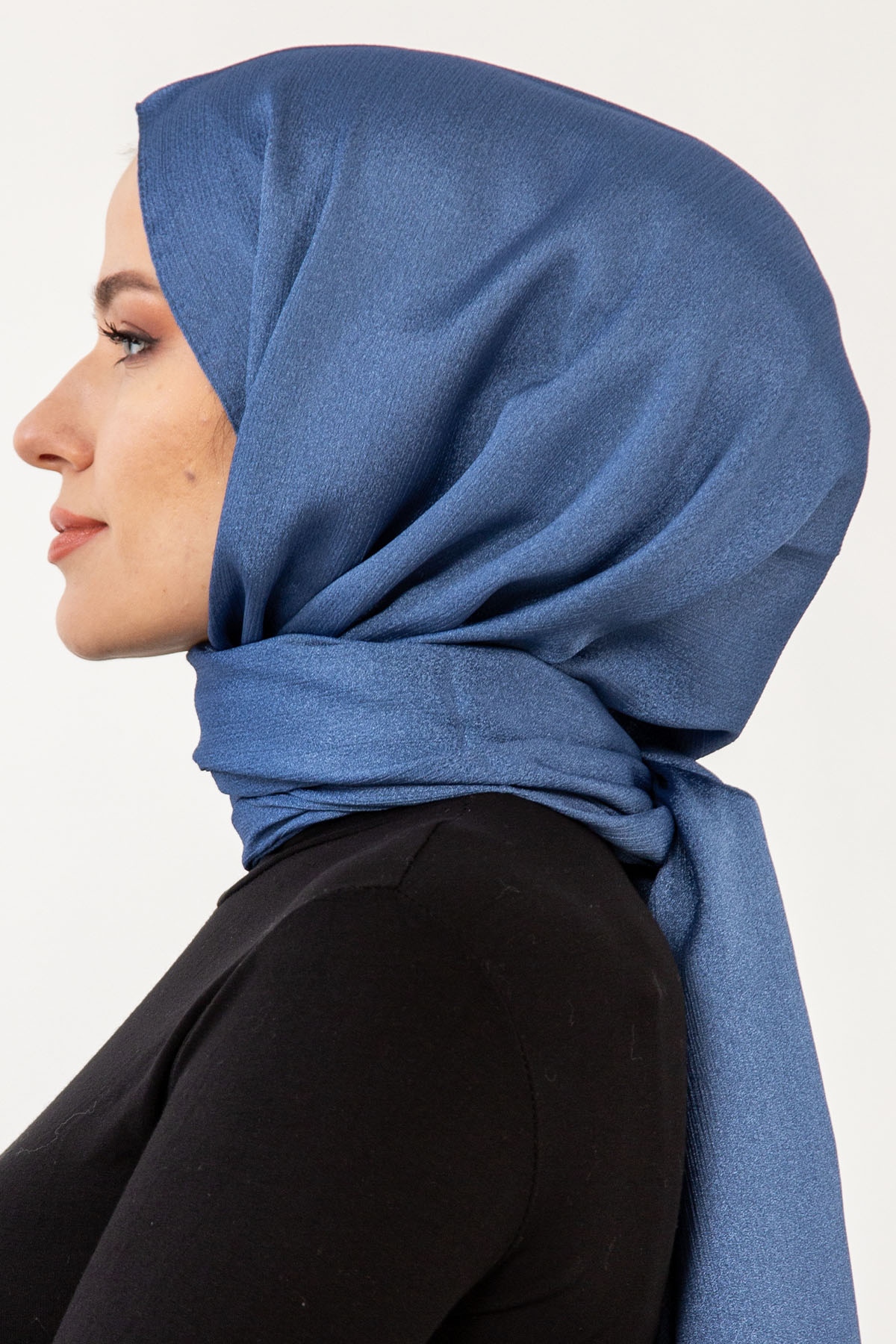 16174 Kristal Yoryo şal - Mavi - 3