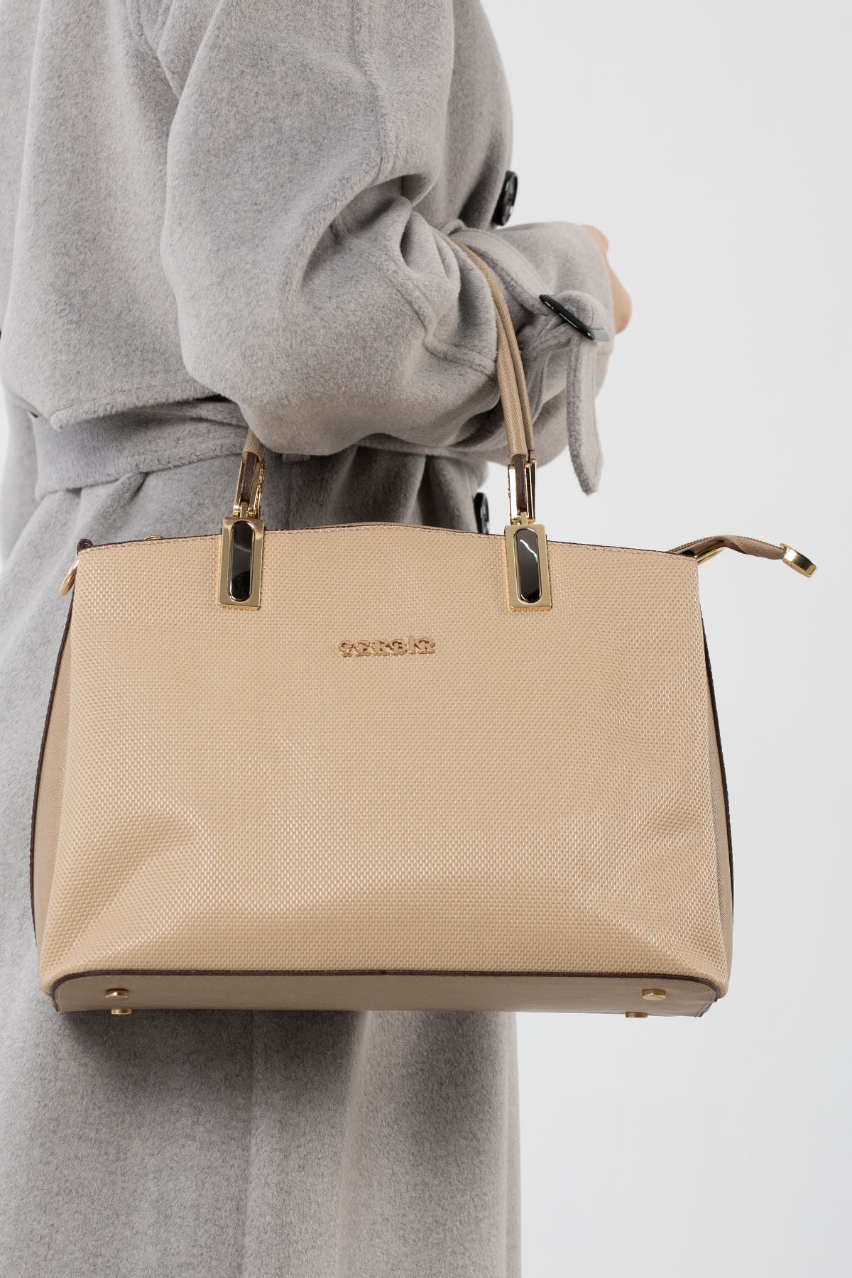 1657 Bayan çanta - Bej - 2