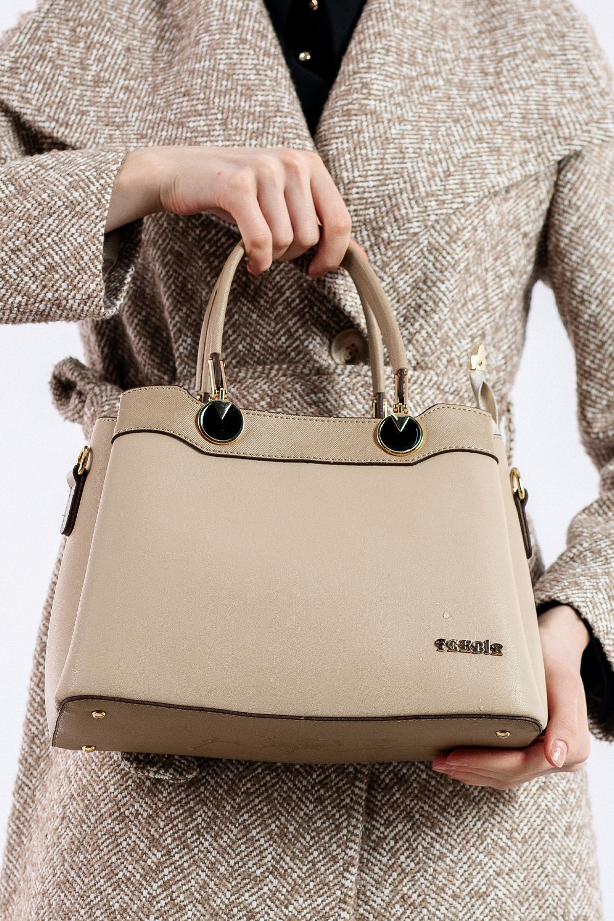 1666 Byn çanta - Bej - 1