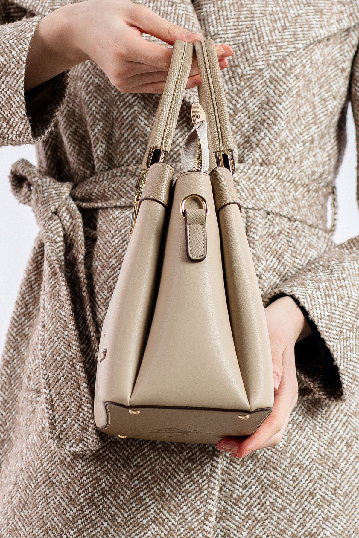 1666 Byn çanta - Bej - 2