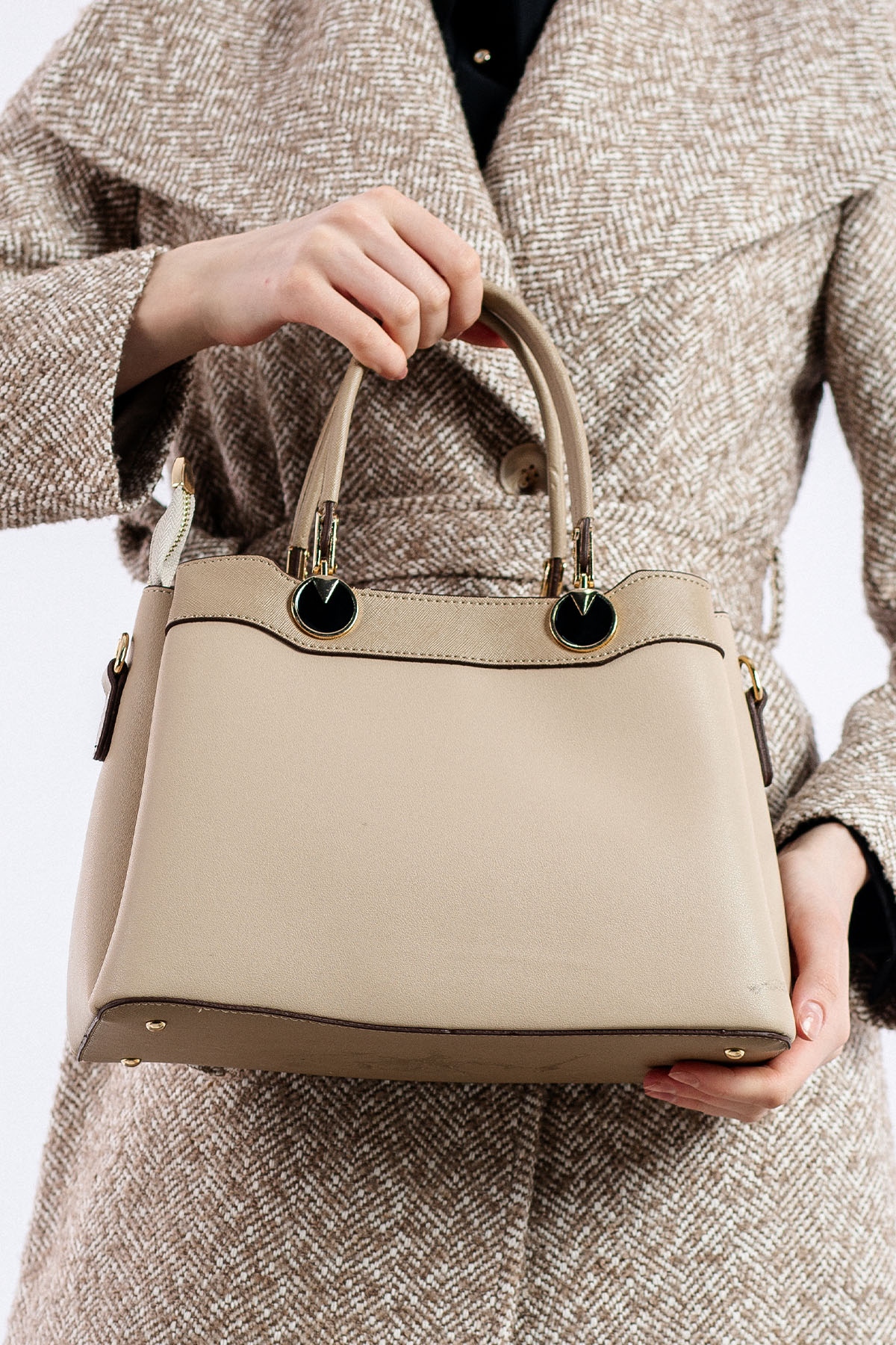 1666 Byn çanta - Bej - 3