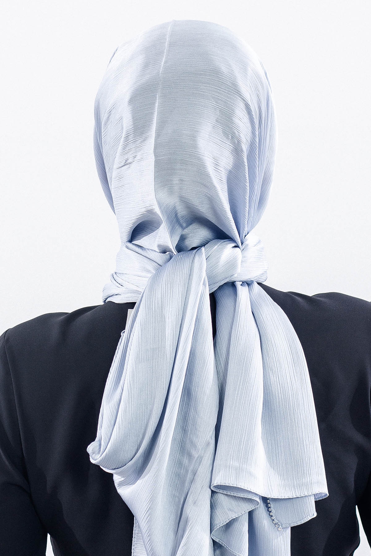 16862 Fv Taşli Brillant şal - Gumus - 4