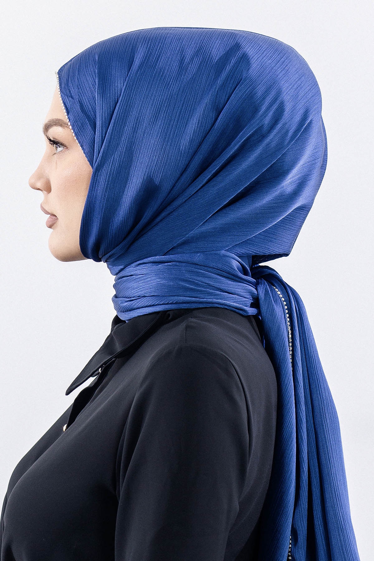 16862 Fv Taşli Brillant şal - Laci_gri - 3