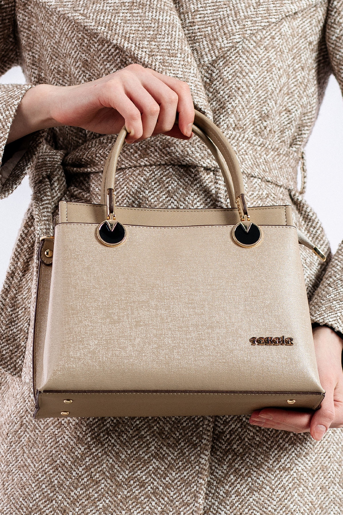 1701 Byn çanta - Bej - 1