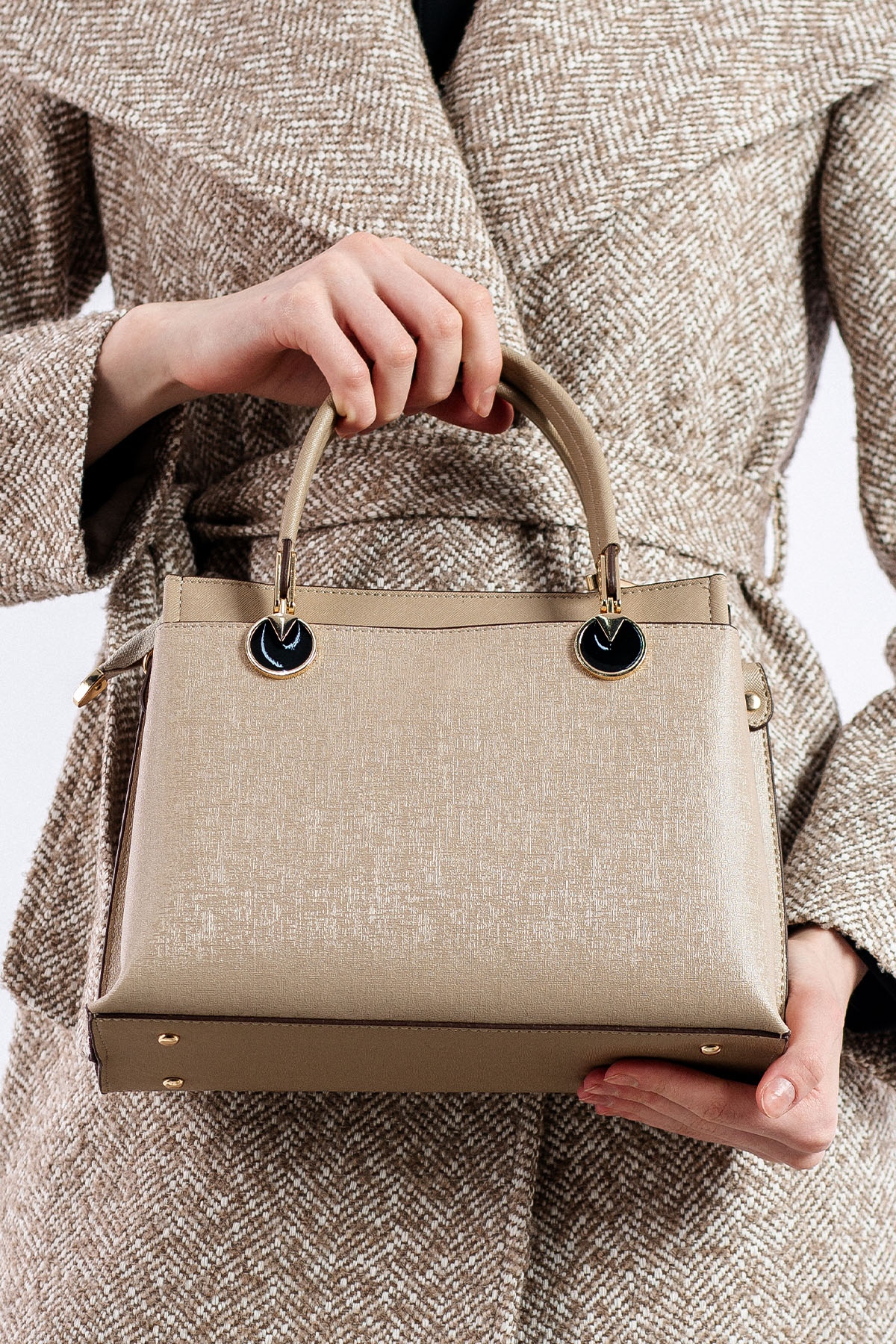 1701 Byn çanta - Bej - 3