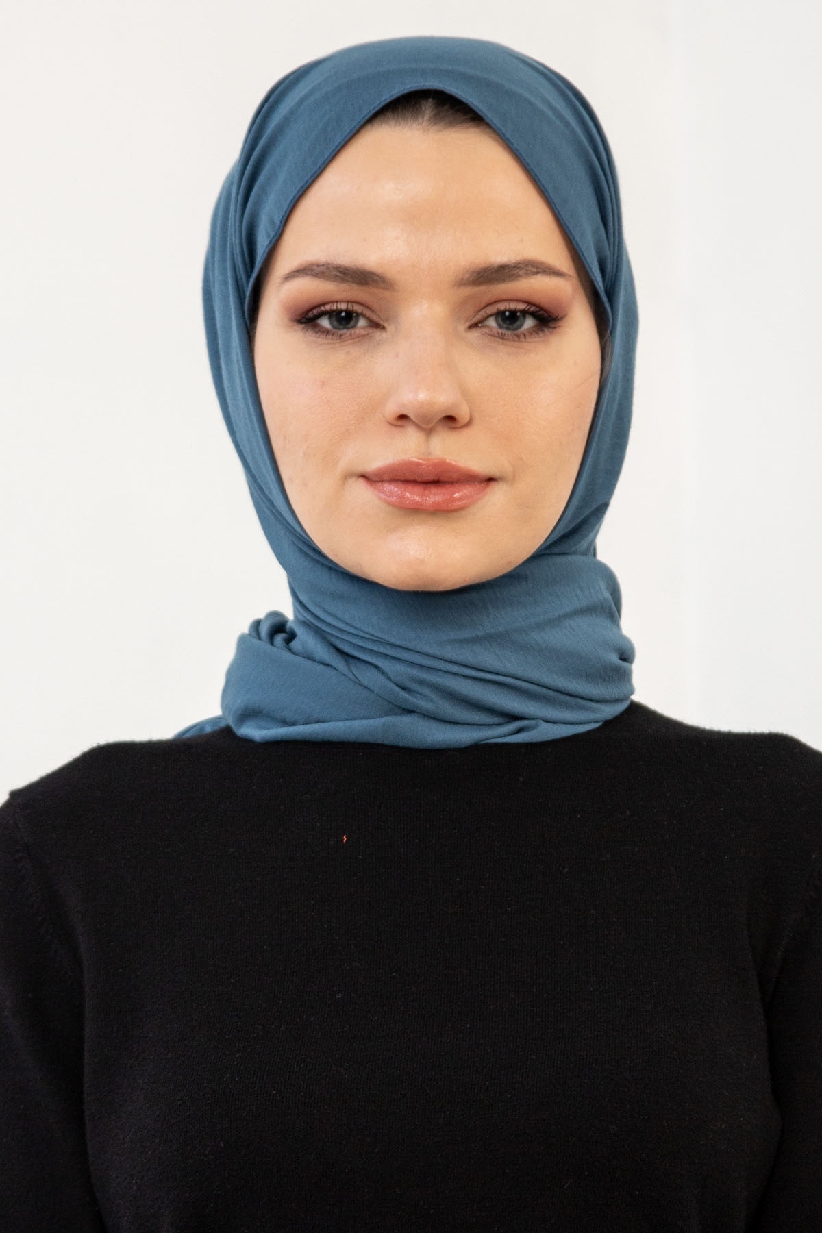 17125 Touche şal - Petrol - 1