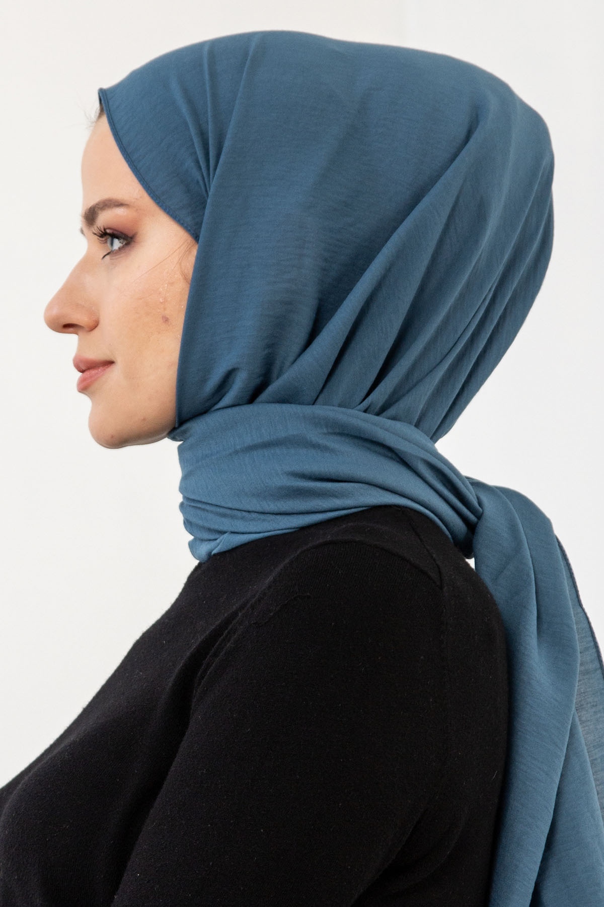 17125 Touche şal - Petrol - 3