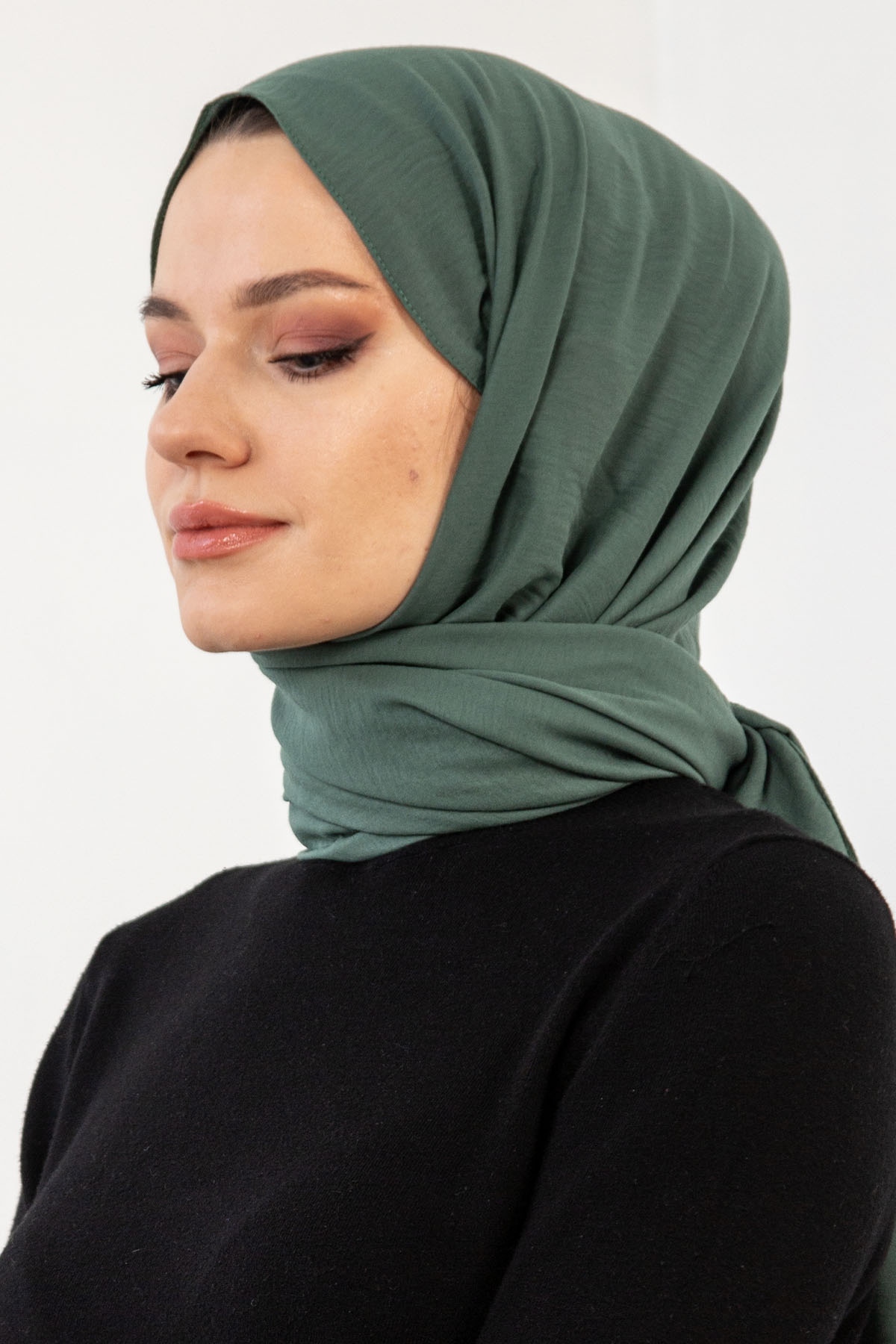 17125 Touche şal - Yesil - 2