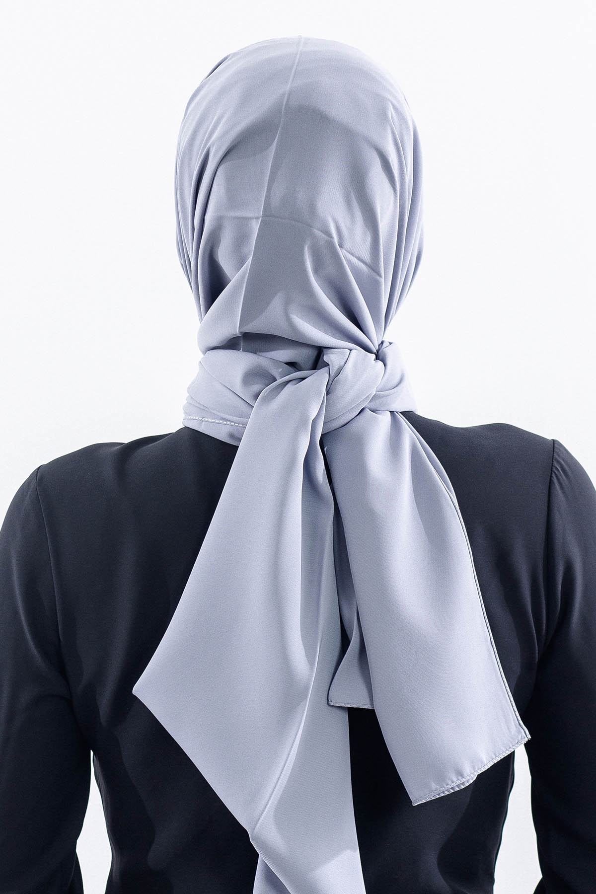 17193 Fv Medi̇ne İpeği̇ şal - K_gri - 4