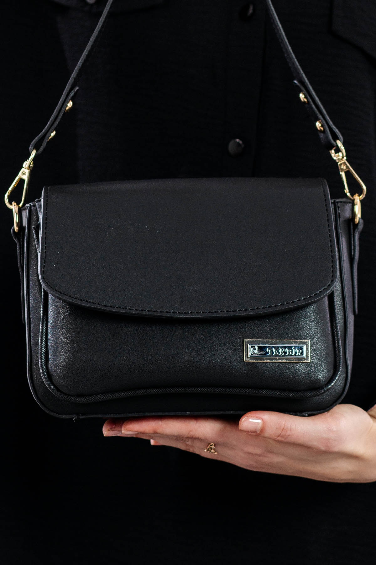 1770 Bayan çanta - Siyah - 1