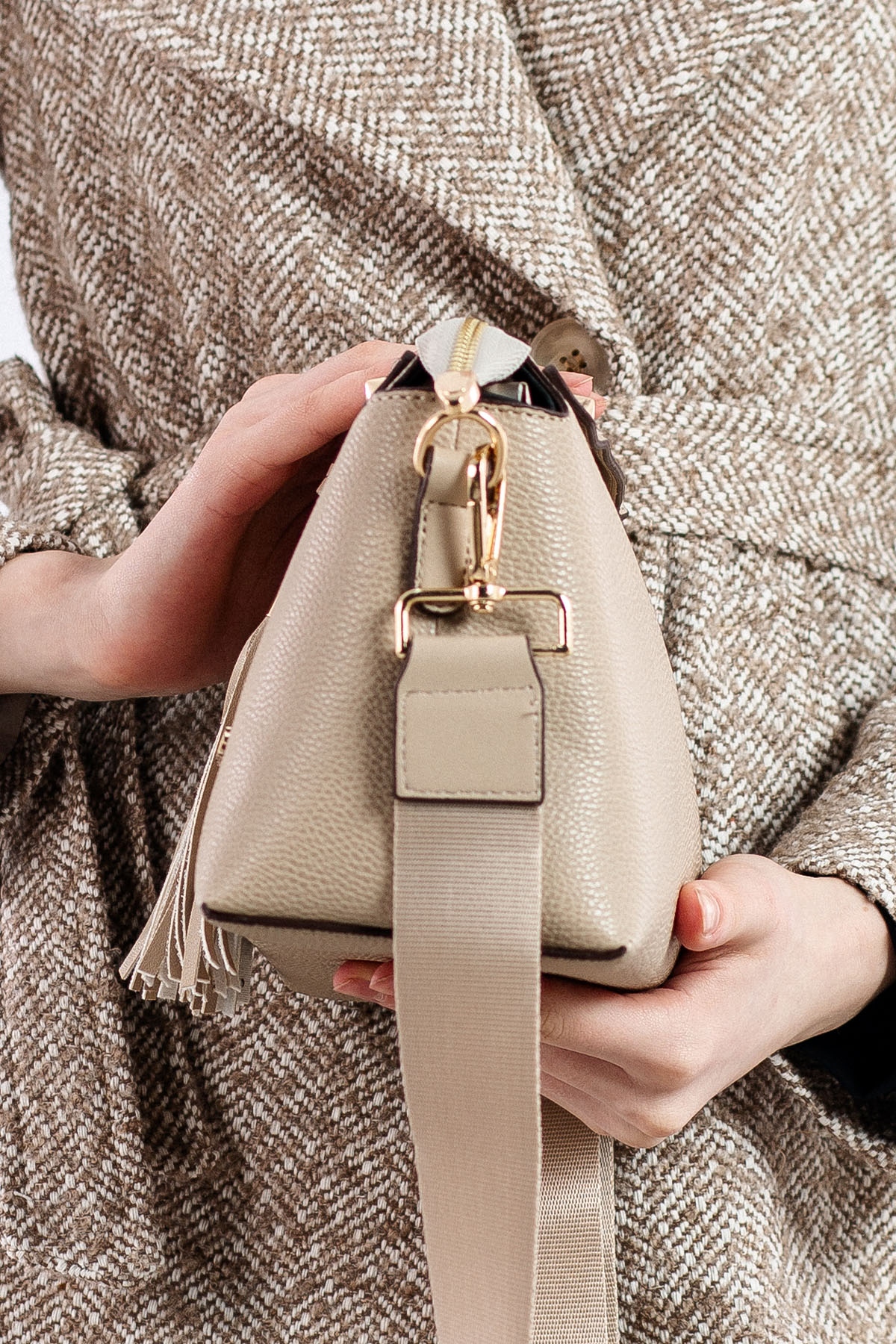 1778 Byn çanta - Bej - 2