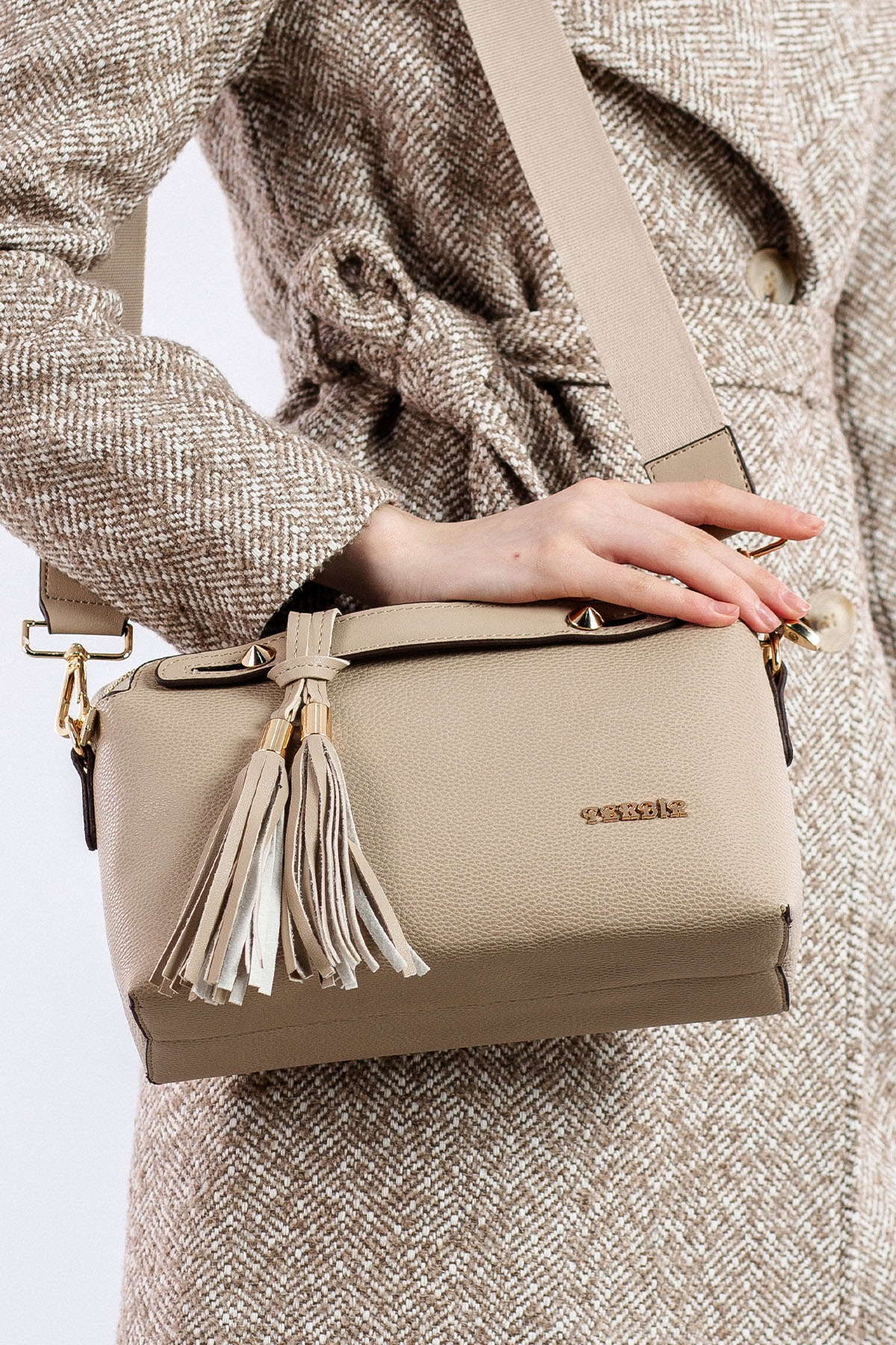 1778 Byn çanta - Bej - 4