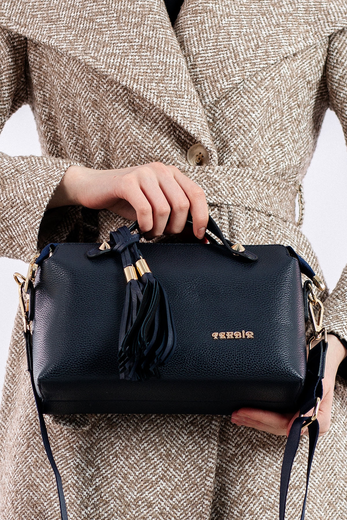 1778 Byn çanta - Lacivert - 1