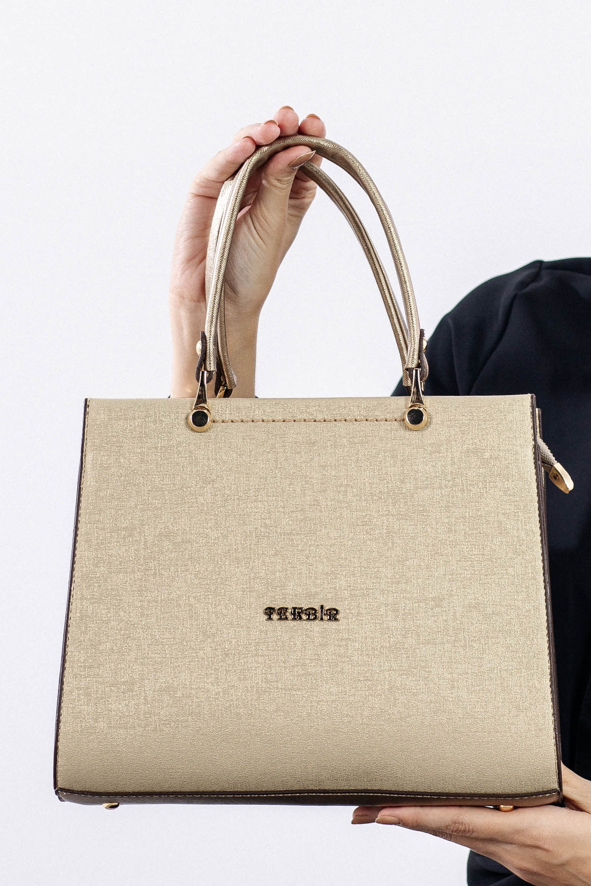 1792 şik Bayan çanta - Altin - 1