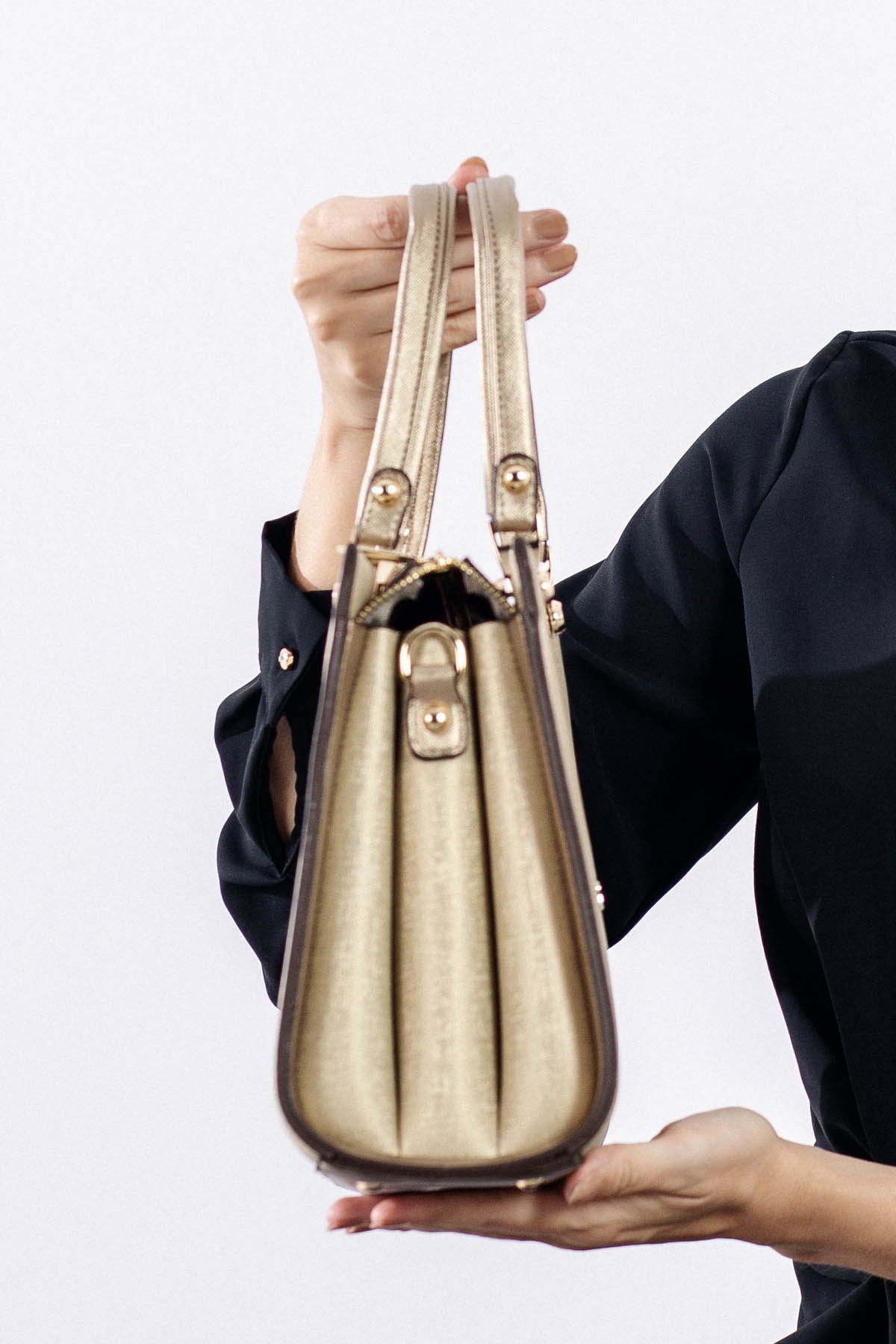 1792 şik Bayan çanta - Altin - 2