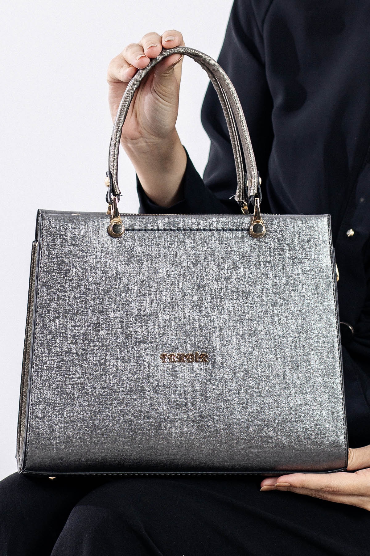 1792 şik Bayan çanta - Antrasit - 1