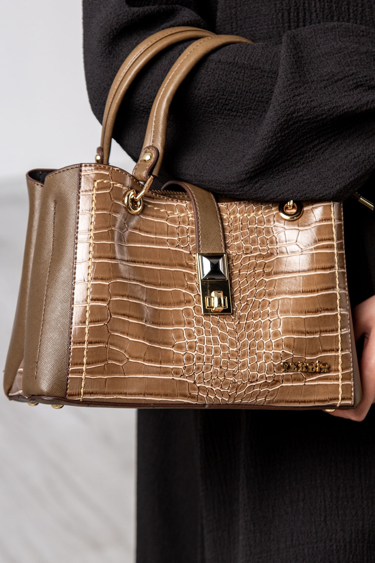 1801 çanta - Vizon - 1