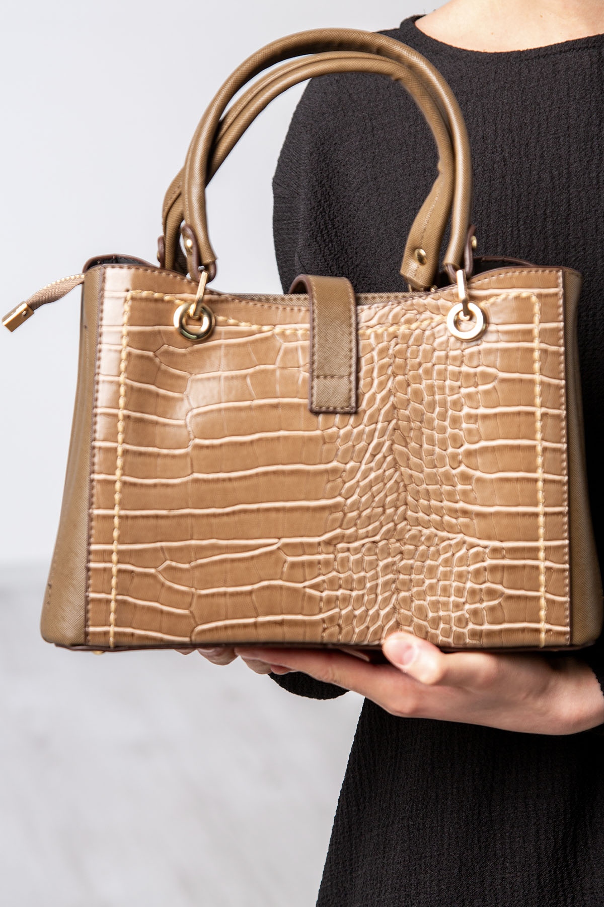 1801 çanta - Vizon - 3