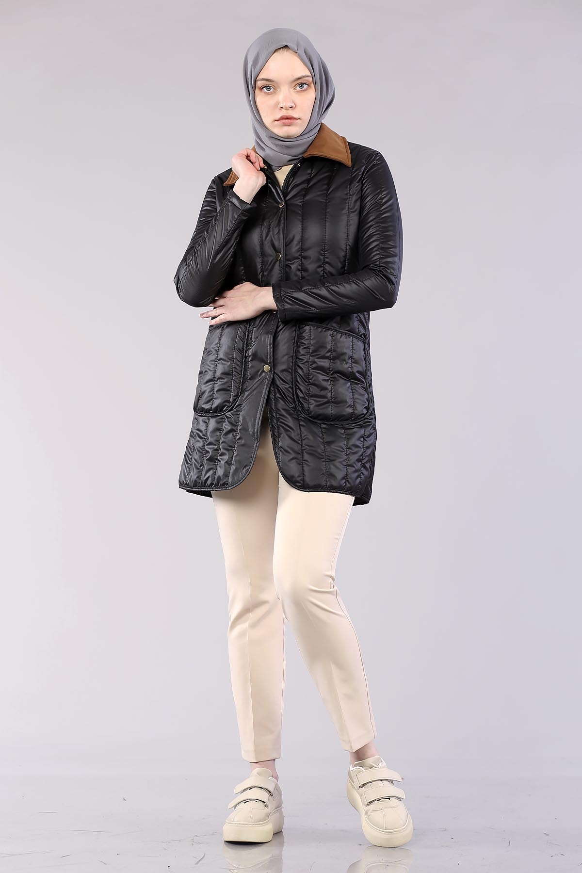 1811 şişme Kap S-m-l - Siyah - 1