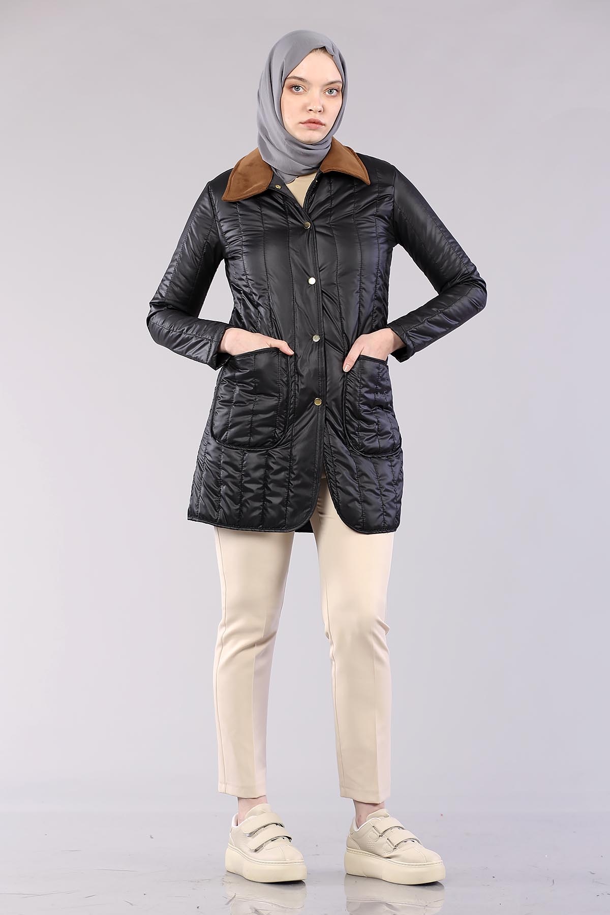 1811 şişme Kap S-m-l - Siyah - 2